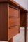 Mid-Century Freestanding Teak Desk, 1960s 12