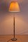 Lámpara de pie de palisandro, años 60, Imagen 2