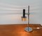 Lámpara de mesa era espacial con listones de cromo, Imagen 12