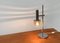 Lámpara de mesa era espacial con listones de cromo, Imagen 26