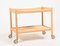 Serving Trolley in Oak by Hans J. Wegner for Andreas Tuck, 1960s 2