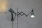 Industrial Scissor Lights from Curt Fischer Midgard / Industriewerke Auma, 1930s, Set of 2 9