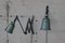 Lámparas de acordeón industriales de Curt Fischer Midgard / Industriewerke Auma, años 30. Juego de 2, Imagen 4