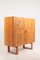 Mid-Century Cabinet in Pine with Leather Handles, Denmark, 1970s, Image 4