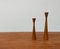 Vintage Danish Teak Candleholders, Set of 2, Image 10