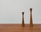 Vintage Danish Teak Candleholders, Set of 2, Image 17