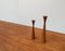 Vintage Danish Teak Candleholders, Set of 2, Image 2