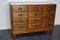 British Oak Haberdashery Cabinet or Shop Counter, 1930s 11