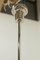 Lámpara de araña Art Déco niquelada, años 20, Imagen 4