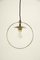 Lámpara colgante funcionalista o Bauhaus de altura regulable, años 30, Imagen 7