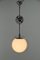 Lámpara colgante funcionalista o Bauhaus de altura regulable, años 30, Imagen 2