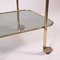 Brass and Smoked Glass Serving Trolley, 1960s 6