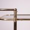 Brass and Smoked Glass Serving Trolley, 1960s 4