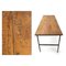 Folding Table in Wood and Metal 4