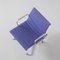 Silla EA108 Alu en azul de Charles & Ray Eames para Vitra, Imagen 6