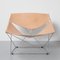 F675 Butterfly Chair aus Nude Leder von Pierre Paulin für Artifort 2