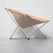 F675 Butterfly Chair in Nude Leather by Pierre Paulin for Artifort 14