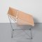 F675 Butterfly Chair in Nude Leather by Pierre Paulin for Artifort, Image 5