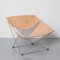 F675 Butterfly Chair in Nude Leather by Pierre Paulin for Artifort, Image 1