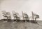 Vintage Boris Tabacoff Style Dining Chairs, 1960s, Set of 4, Image 6