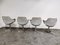 Vintage Boris Tabacoff Style Dining Chairs, 1960s, Set of 4 7