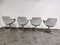 Vintage Boris Tabacoff Style Dining Chairs, 1960s, Set of 4, Image 7