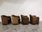 PS142 Easy Chairs by Eugenio Gerlio for Tecno, 1960s, Set of 4 6