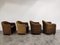 PS142 Easy Chairs by Eugenio Gerlio for Tecno, 1960s, Set of 4, Image 6