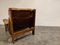 Vintage Leather Patchwork Armchair, 1960s, Image 4