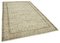 Beige Turkish Vintage Area Rug 2