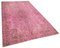 Rosa Überfärbter Teppich 2