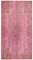 Pink Overdyed Rug 1