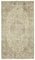 Beige Turkish Vintage Area Rug, Image 1