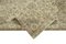 Beige Turkish Vintage Area Rug, Image 6