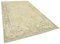 Tapis Beige Vintage, Turquie 2