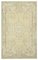 Beige Turkish Vintage Area Rug, Image 1