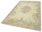 Tapis Beige Vintage, Turquie 3