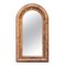 Neoclassical Regency Arch Gold Hand Carved Wooden Mirror, 1970, Image 1