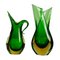 Vintage Sommerso Murano Glass Vases by Flavio Poli for Seguso, 1950s or 1960s, Set of 2 1