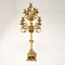 Candelabro antico in ottone, Italia, Immagine 9