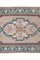 Turkish Hand Knotted Low Pile Faded Yastik Rug Mat 4