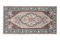Turkish Hand Knotted Low Pile Faded Yastik Rug Mat 2