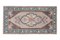 Turkish Hand Knotted Low Pile Faded Yastik Rug Mat, Image 2