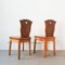 Portuguese Modern Style Chairs, 1940s, Set of 5 9