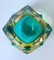 Cenicero o Vide Poche grande de cristal de Murano en forma de diamante de Flavio Poli para Seguso, años 60, Imagen 6