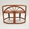 Vintage Bamboo & Rattan Games Table & Chairs, 1970s, Set of 3, Image 12
