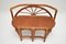 Vintage Bamboo & Rattan Games Table & Chairs, 1970s, Set of 3, Image 11