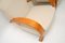 Art Deco Solid Elm Armchairs, Set of 2, Image 6