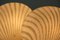 Mid-Century Striped Seashell Table Lamps from Peill & Putzler, 1970s, Set of 2, Image 4