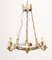 Antique Brass Chandelier, Image 1